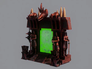 Dark portal 3D 3D Model