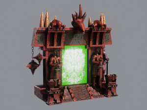 Dark portal 3D Modelo 3D