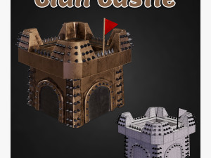 3D Clan Castle Model 3D