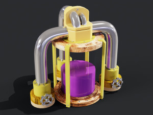 Elixir Model 3D