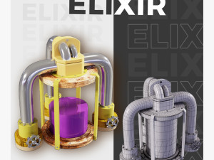 Elixir Modèle 3D