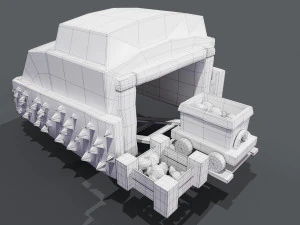 3D Gold mine model 3D Model