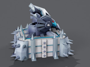 Eagle artillery Modèle 3D