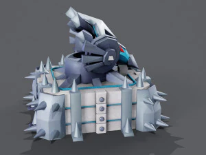 Artiglieria dell'Aquila Modello 3D