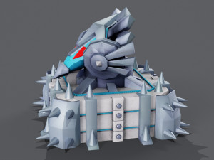 Eagle artillery Modèle 3D