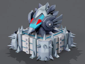 Artiglieria dell'Aquila Modello 3D