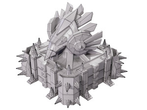 Eagle artillery Modèle 3D