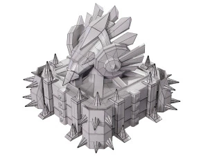 Artiglieria dell'Aquila Modello 3D