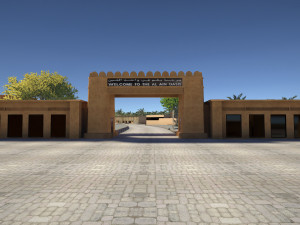 3D Al ain Oasis model 3D-Modell