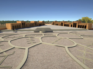 3D Al ain Oasis model 3D Model