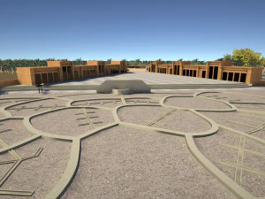 3D Al ain Oasis model 3D Model