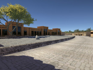 3D Al ain Oasis model 3D Model