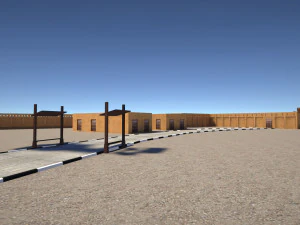 3D Al ain Oasis model 3D Model