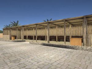 3D Al ain Oasis model 3D Model