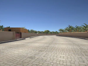 3D Al ain Oasis model 3D Model