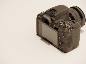 of a Camera 3D Model