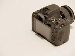 de una c&aacute;mara Modelo 3D