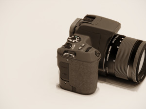 of a Camera 3D Model