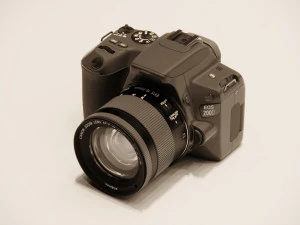 de una c&aacute;mara Modelo 3D