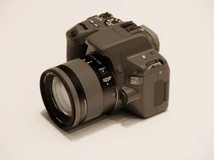 de una c&aacute;mara Modelo 3D