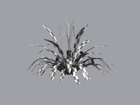 Aechmea Blanchetiana Modèle 3D