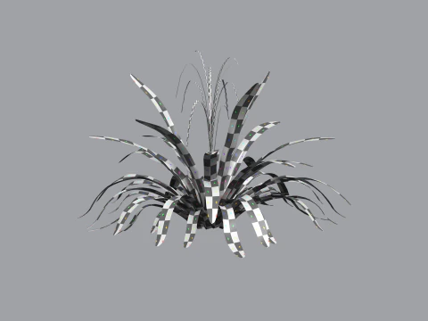 Aechmea Blanchetiana 3D Model
