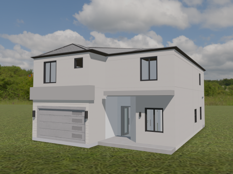 Ocean Creast Villa Model 3D