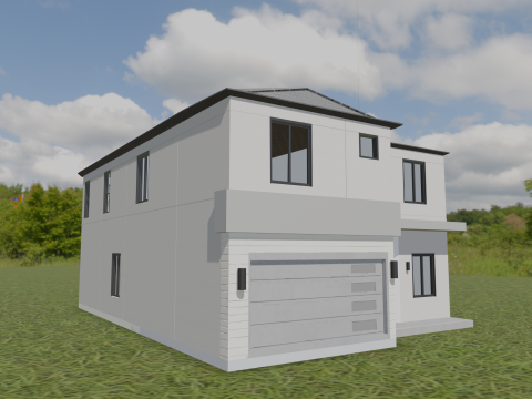 Ocean Creast Villa Model 3D