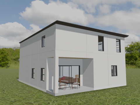 Ocean Creast Villa Model 3D