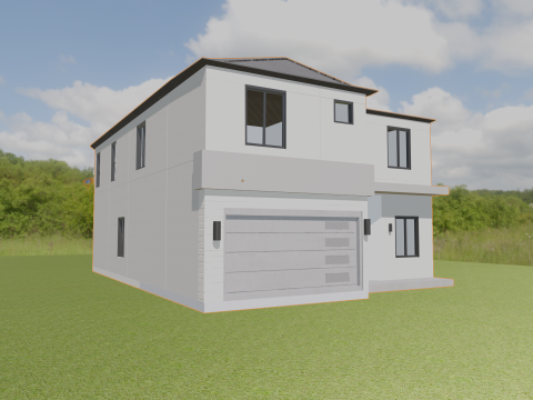 Ocean Creast Villa Model 3D