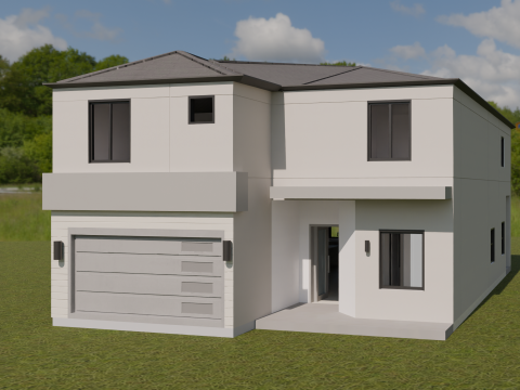 Ocean Creast Villa Model 3D