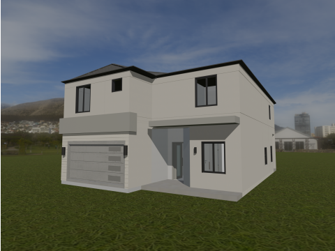 Ocean Creast Villa Model 3D