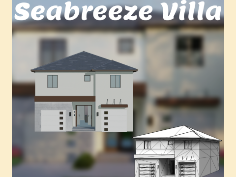 Sea breeze Villa 3D Model