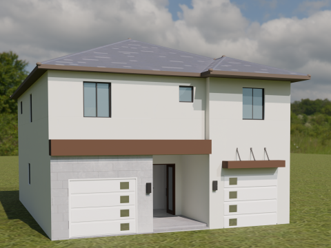 Sea breeze Villa 3D Model