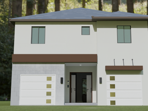 Sea breeze Villa 3D Model