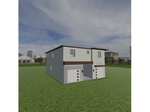 Sea breeze Villa 3D Model