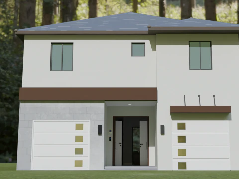 Sea breeze Villa 3D Model