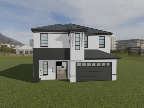 Sea Breeze Retreat 3D Model