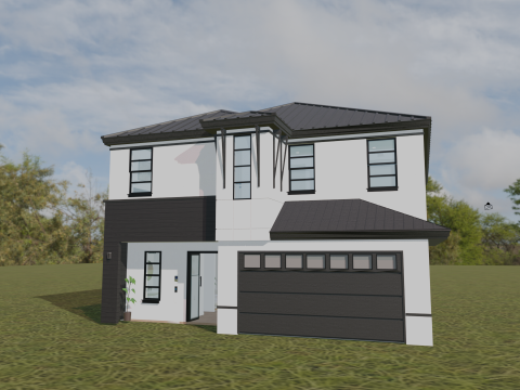 Sea Breeze Retreat 3D Model