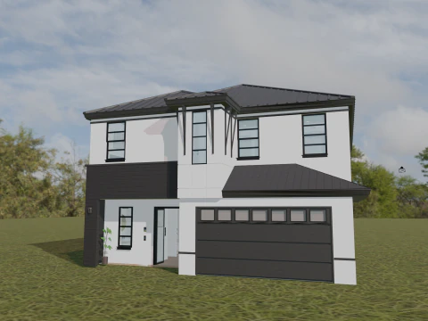 Sea Breeze Retreat 3D Model