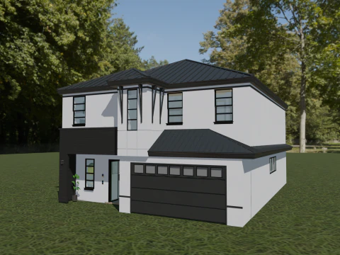 Sea Breeze Retreat 3D Model