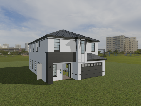 Sea Breeze Retreat 3D Model