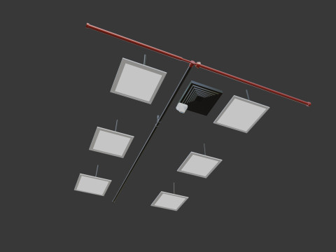 Led lights 3D 모델