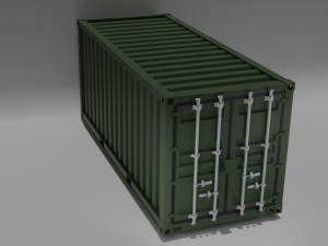 Container 3D Model