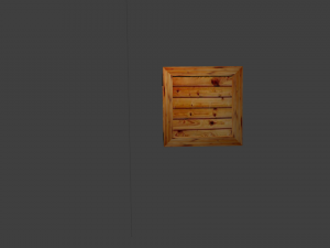Caja de madera 3D Model