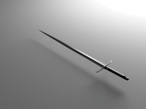 European sword 3D Модель