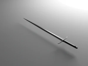 European sword 3D Model