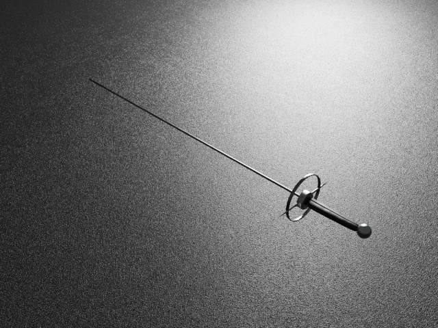 Rapier 3D Model .c4d .max .obj .3ds .fbx .stl .blend 