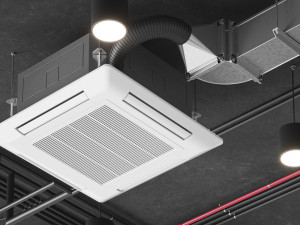 Ventilation system set 01 Modello 3D