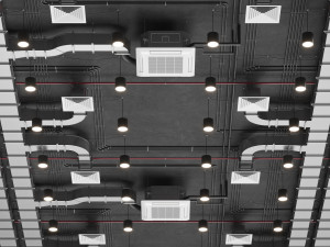 Ventilation system set 01 Modello 3D